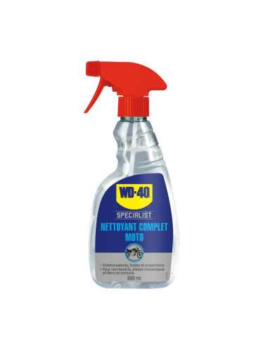 WD-40 33241/46NBA Nettoyant complet moto - 500 mL