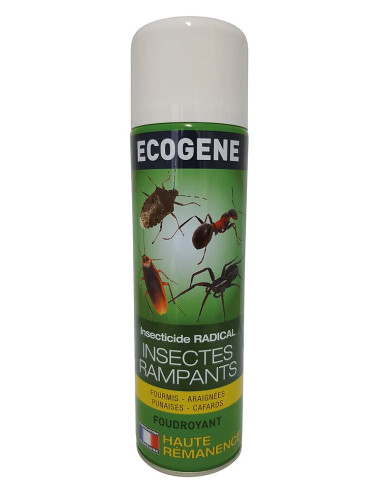 ECOGENE 121780 Insecticide spécial insectes rampants aérosol - 500 Ml
