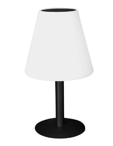 VELAMP SL2044 Lampe de table RGB à recharge solaire - H.36 cm