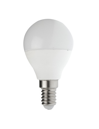 Ampoule LED SMD, sphère P45, 6W / 490lm, culot E14, 3000K