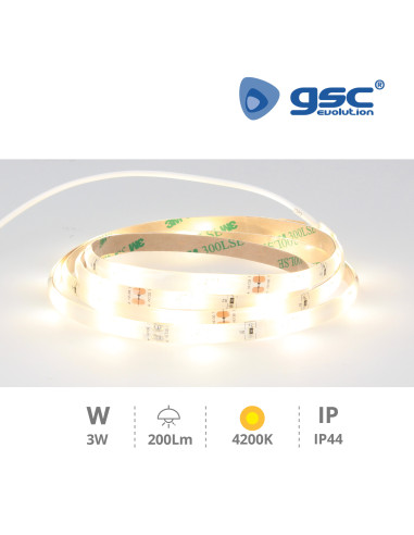 GSC Kit bande LED 3W 4200k - L.1,2 m