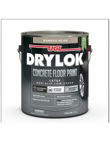 DRYLOK 43513 Peinture pour sol en béton beige - 3,5 L
