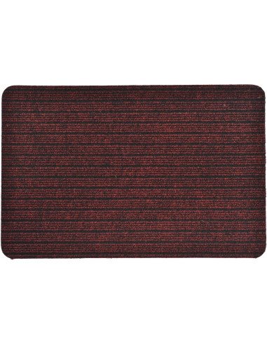 LUANCE 1471333 Tapis CHLOE polydro/latex rouge - 40 x 60 cm