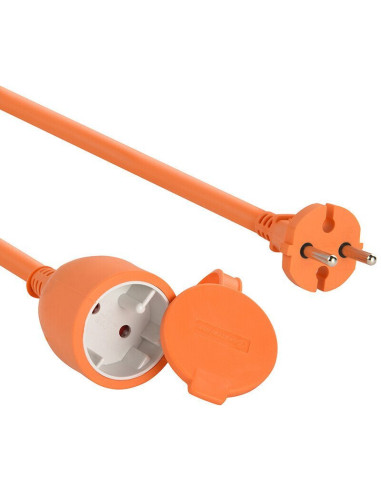 ELECTRALINE 20857037F Prolongateur JARD-LINE H05 VV-F orange - 2 x 1,5 - 40 m