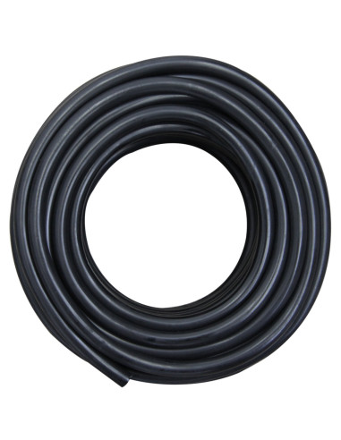 ELECTRALINE 20107079D Câble domestique HO5VV-F 3G1,5 mm² noir - vendu au mètre linéaire