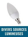 Divers sources lumineuses