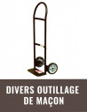 Divers outillage de maçon